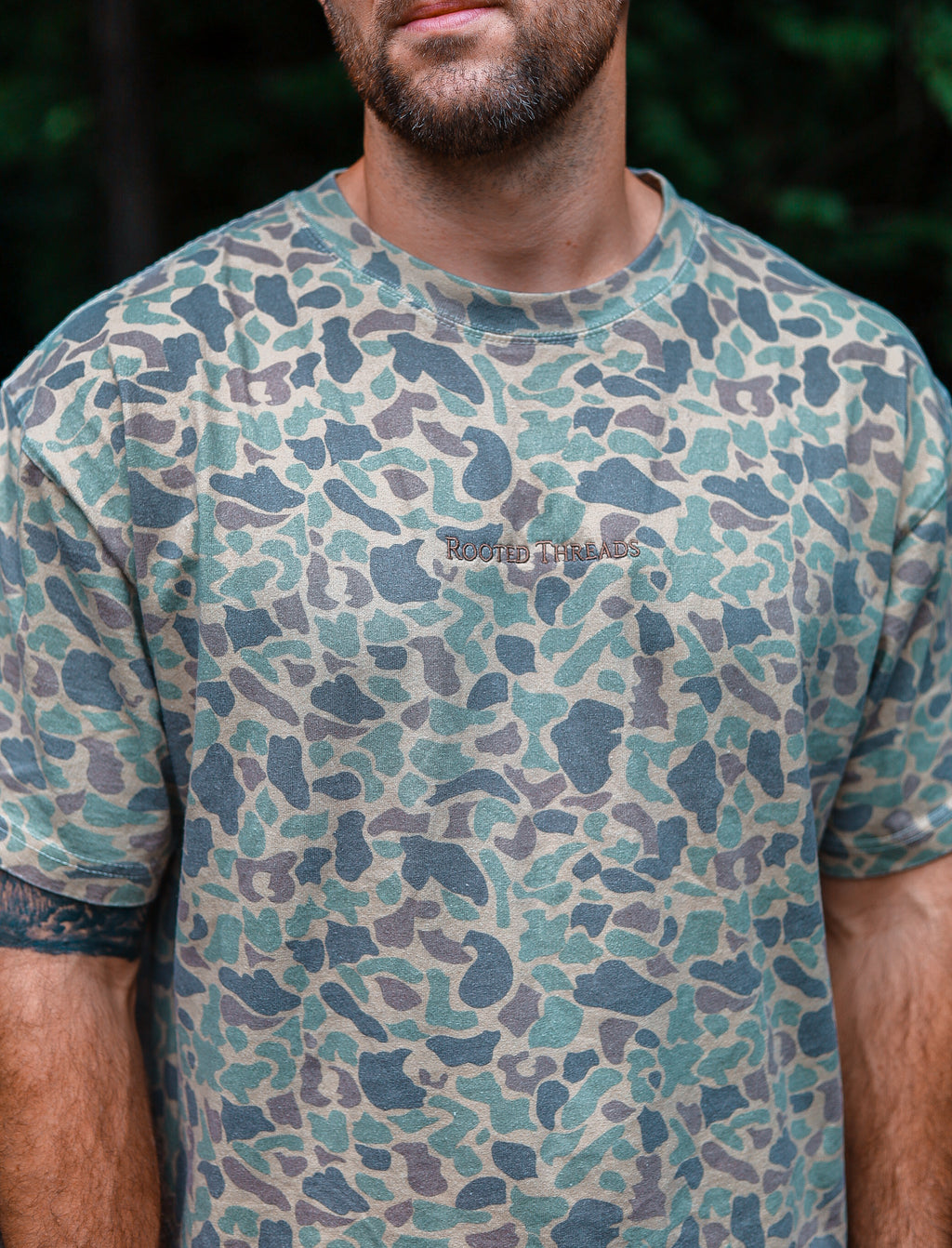 Rooted Threads Camo Tee